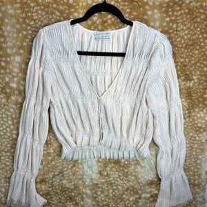 Urban Outfitters Cream Women's Top